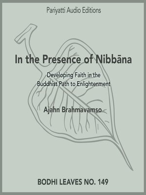 cover image of In the Presence of Nibbāna